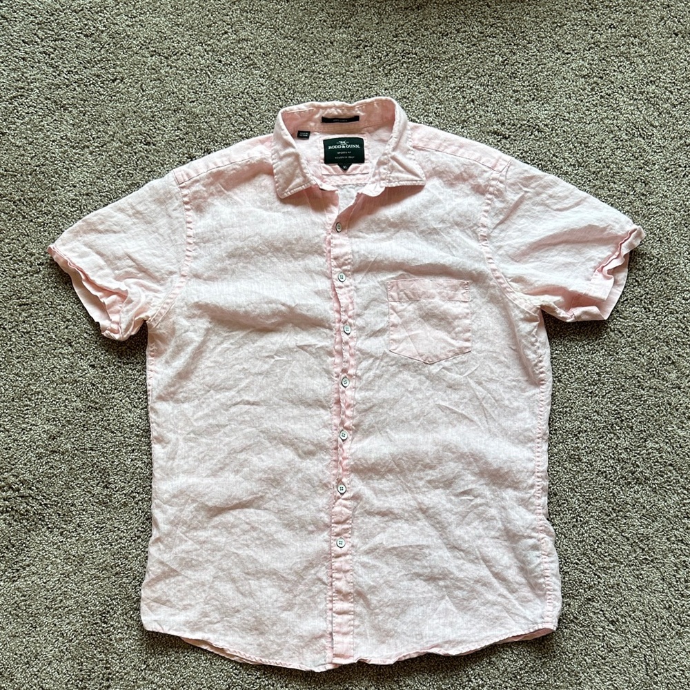Rodd & Gunn Soft Pink Casual Shirt